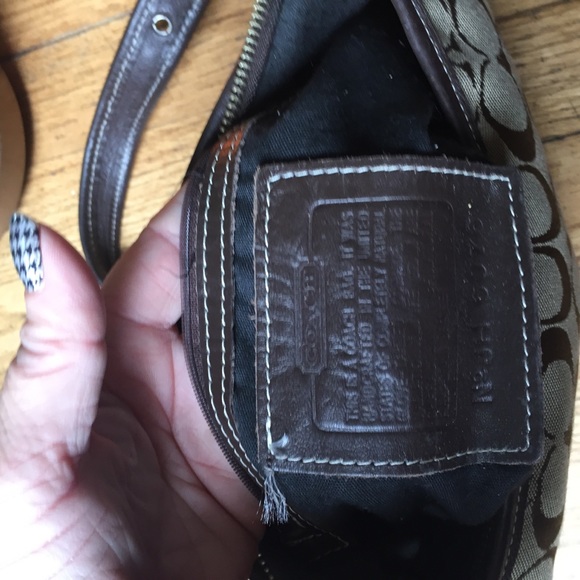 Small Coach hobo bag - Picture 5 of 5